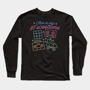 Neon Nostalgia: 80's Costume Classics Long Sleeve T-Shirt